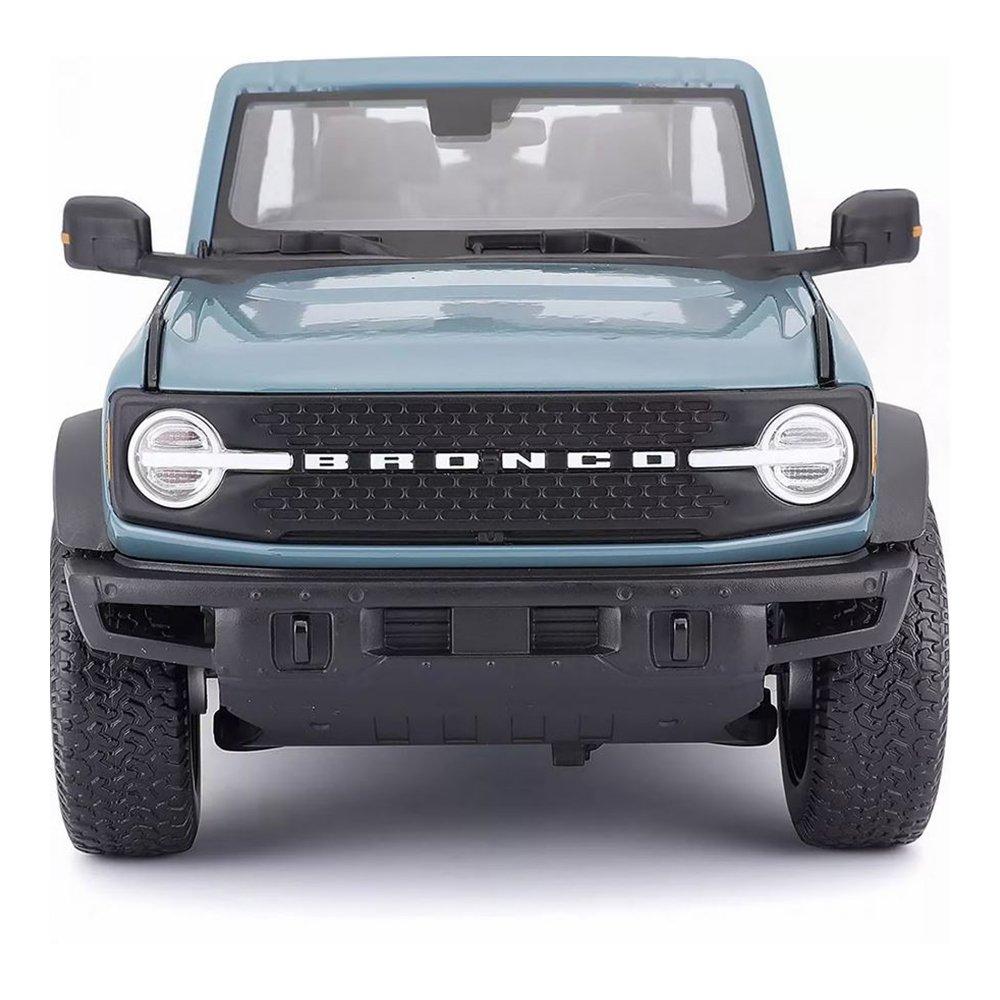 Maisto 1:24 Scale  2021 Ford Bronco Badlands Car, 31457BU – Blue