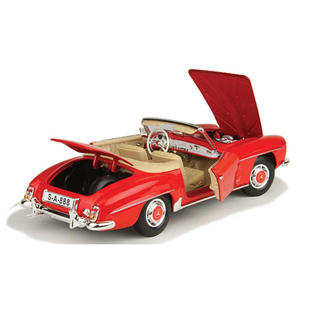 Maisto 1:18 Scale Mercedes Benz 190SL55 Car, 31824 – Red