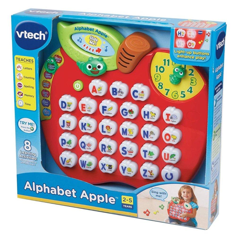 V-TECH Alphabet Apple Kids Toy, 139000 - Multicolor