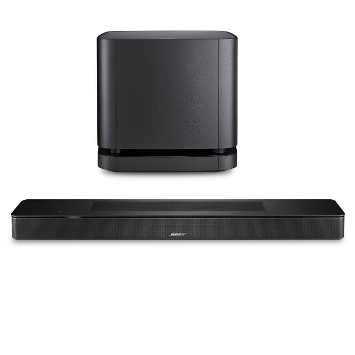 Bose Smart Soundbar 600 + Bass Module 500 - Black