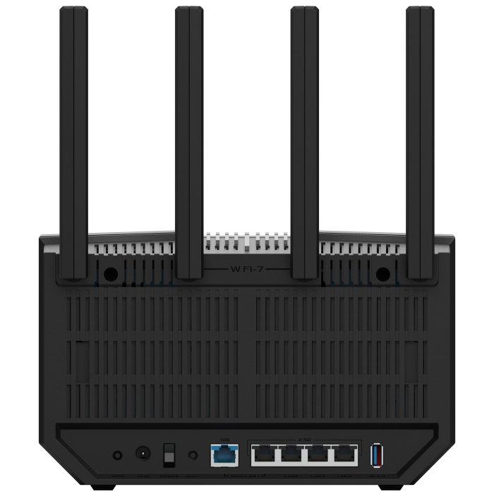Asus Tri-Band Wi-Fi 7 Smart AiMesh Extendable Router, Wi-Fi 7, Tri-Band, RT-BE92U – Black