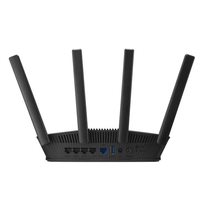 Asus Dual-Band Wi-Fi 7 AiMesh Extendable Router, Wi-Fi 7, Dual-Band, RT-BE58U – Black