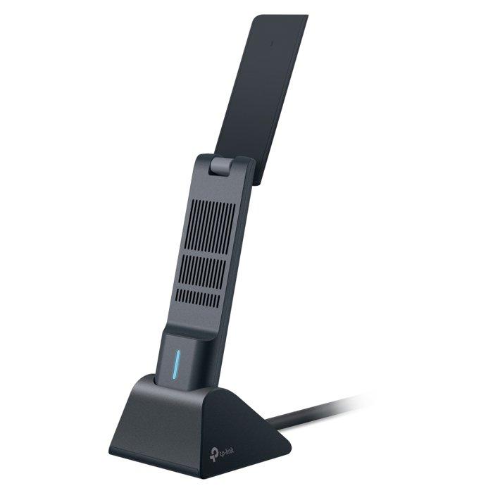 TP LINK Wi-Fi 6E High Gain Wireless USB Adapter, AXE5400 - Black
