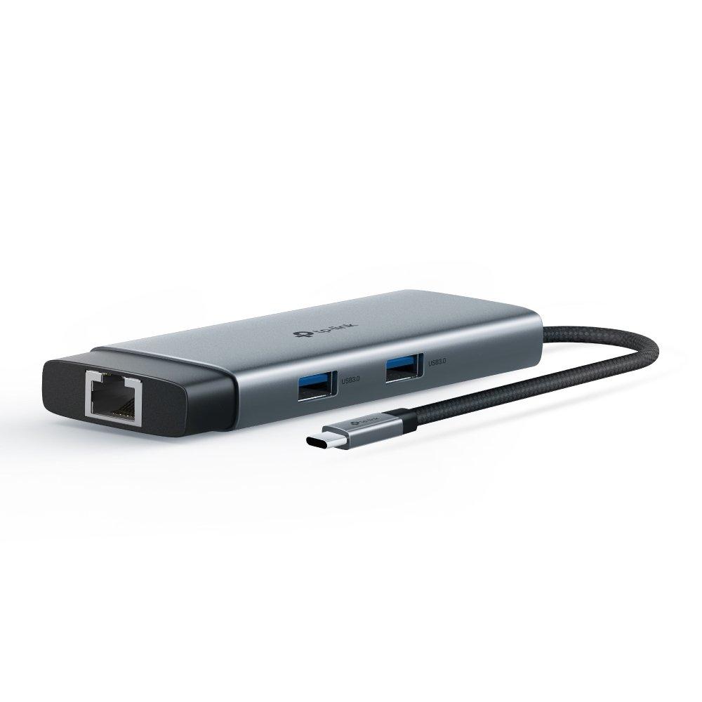 TP LINK USB Type-C 6 in 1 Hub, UH6120C - Grey