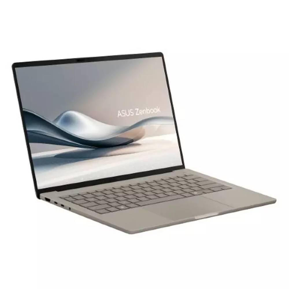 ASUS Zenbook 14 Laptop, Snapdragon X Elite, 14", 32GB RAM, 1TB SSD, Qualcomm Adreno, Windows 11 Home, UX3407RA-QD906W - Beige