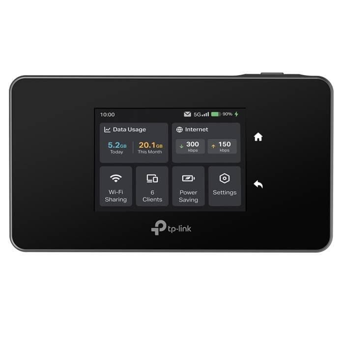 TP-Link Portable 5G  WiFi Router, M8550 - Black