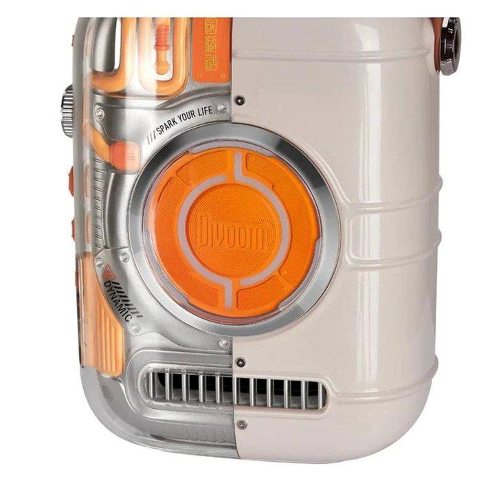 Divoom Spark-Pro Karaoke Wireless Speaker with Dual Microphones, 90100058227 – White