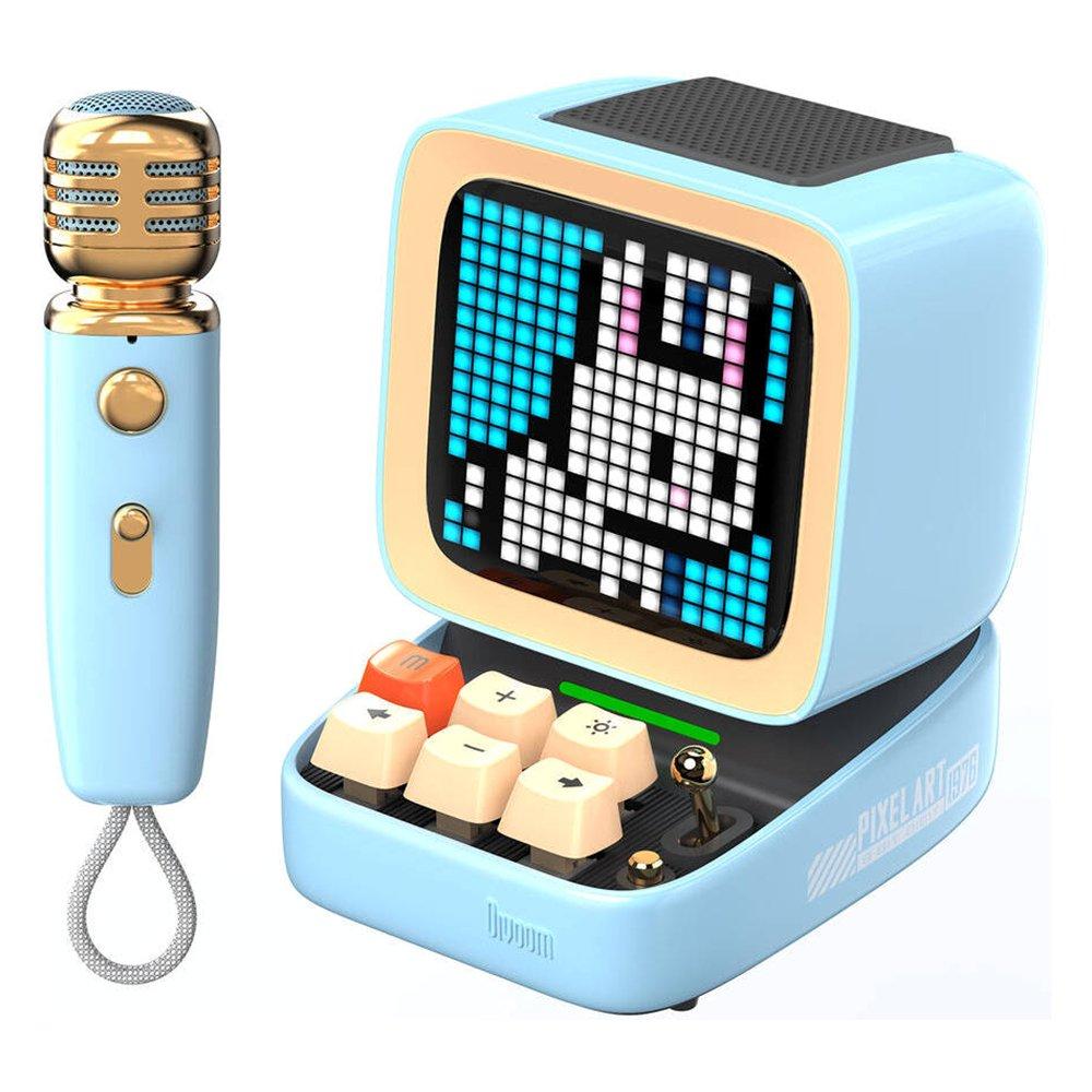 مكبر صوت كاريوكي ديتو-ميك لاسلكي ميني من ديفووم، 90100058204 - أزرق