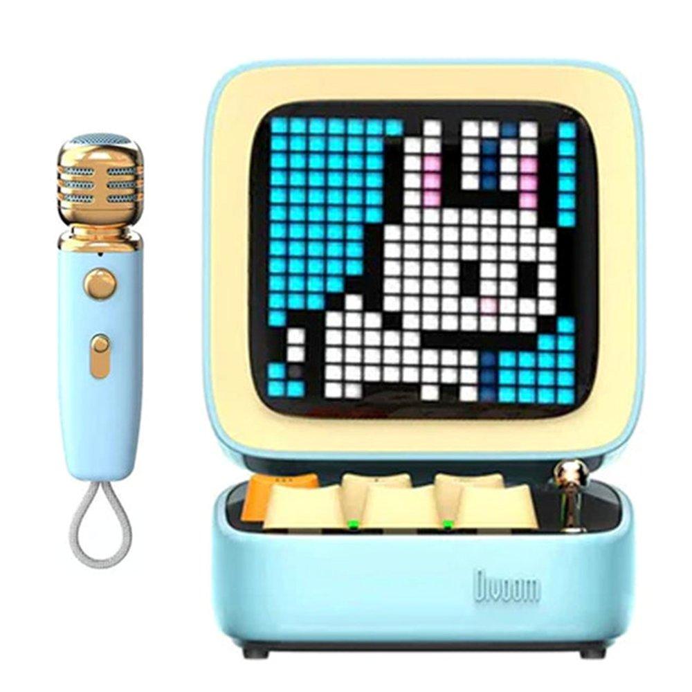 مكبر صوت كاريوكي ديتو-ميك لاسلكي ميني من ديفووم، 90100058204 - أزرق