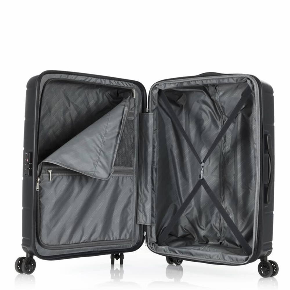 American Tourister Hundo Spinner 68cm , HY4X09007 - Black
