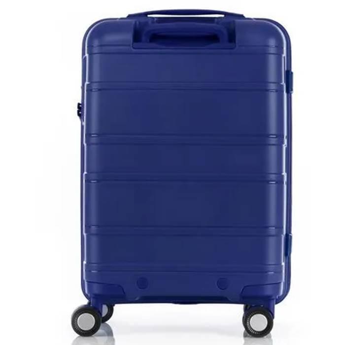 American Tourister Litevlo Spinner Hard Travel Bag, 55cm, GZ4X41004 - Navy