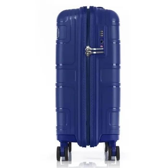 American Tourister Litevlo Spinner Hard Travel Bag, 55cm, GZ4X41004 - Navy