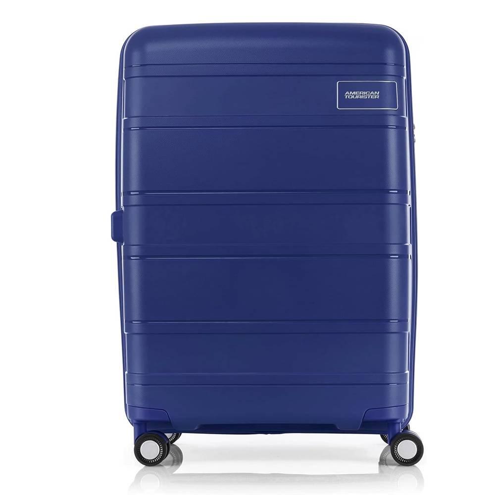 American Tourister Litevlo Spinner Hard Travel Bag, 82cm, GZ4X41003 - Navy