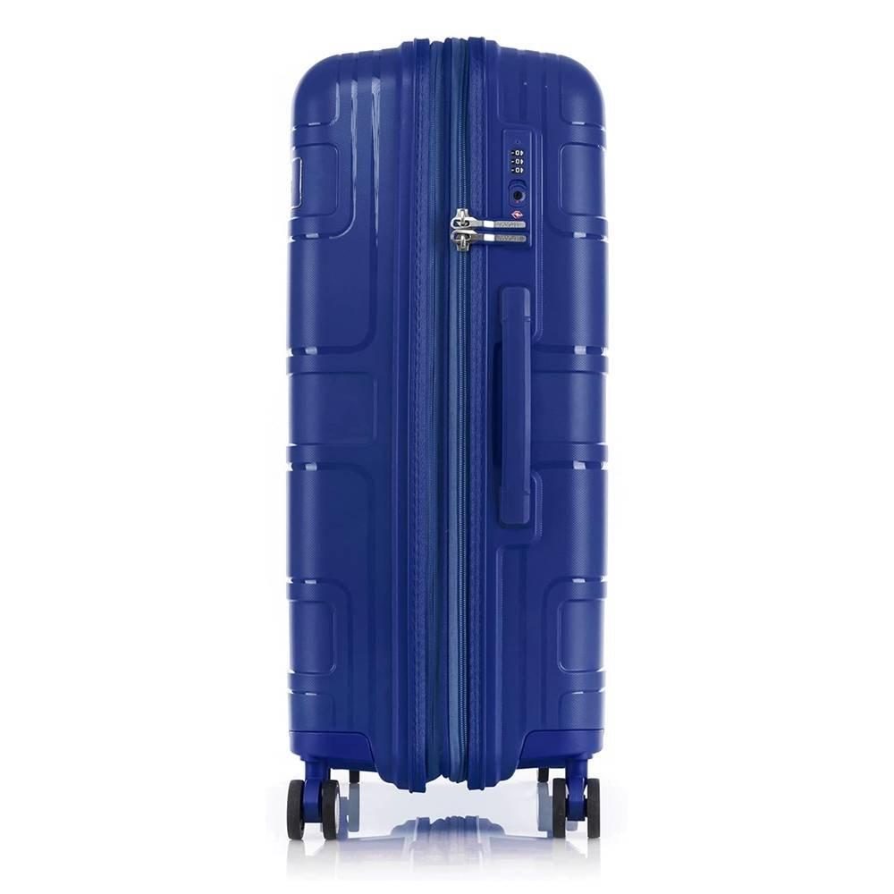 American Tourister Litevlo Spinner Hard Travel Bag, 82cm, GZ4X41003 - Navy