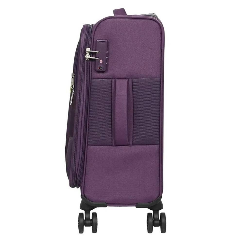 American Tourister Duncan 68cm Spinner Soft Luggage, FL8X91102  - Purple