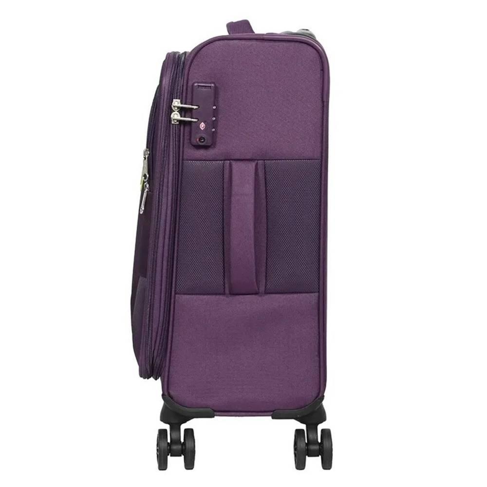 American Tourister Duncan 83cm Spinner Soft Luggage, FL8X91106 - Purple