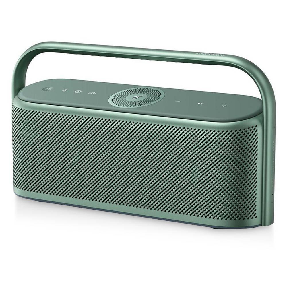 Soundcore by Anker Motion X600 Portable Bluetooth Speaker with Spatial Audio, 50W Sound, A3130061- Green