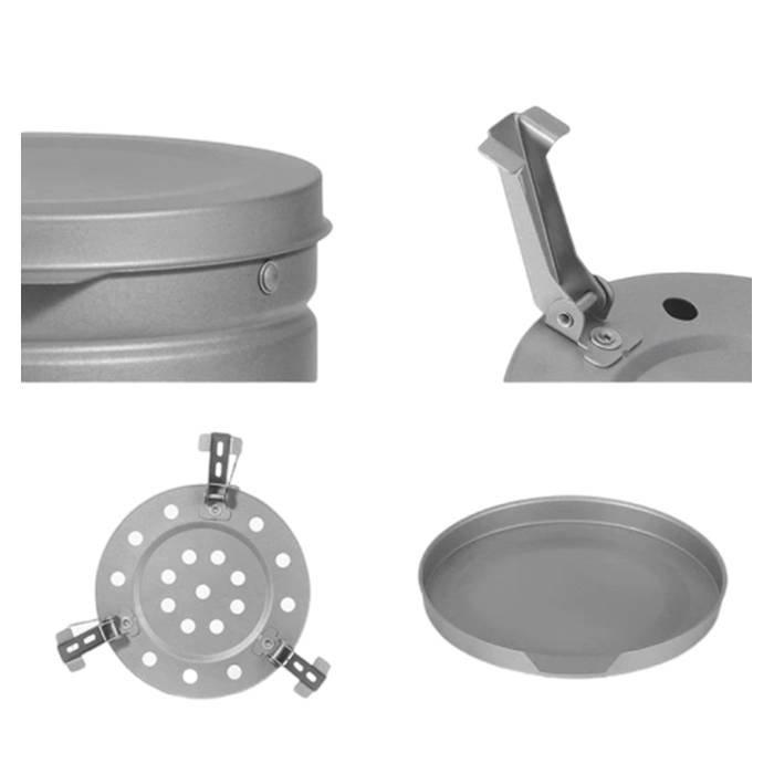 Naturehike Mini Titanium Wood Stove - Titanium