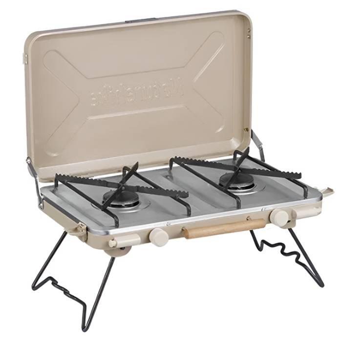 Naturehike Double Head Gas Stove - Khaki