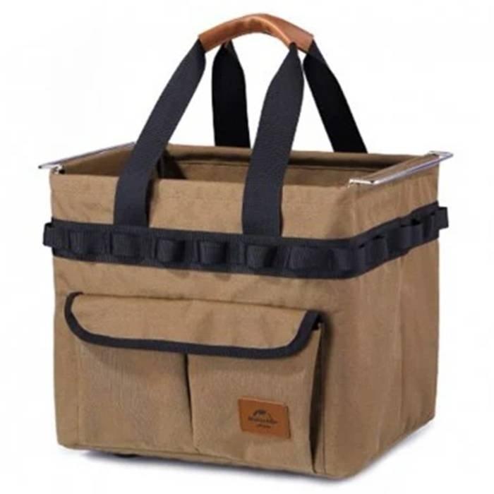 Naturehike Oxford Cloth Folding Storage basket - Khaki
