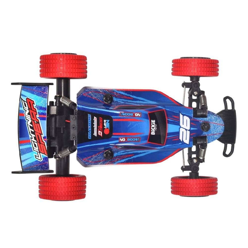 لعبة سيارة لايتينينغ سبير بجهاز تحكم عن بعد من ديكي ،201105003- متعدد الألوان