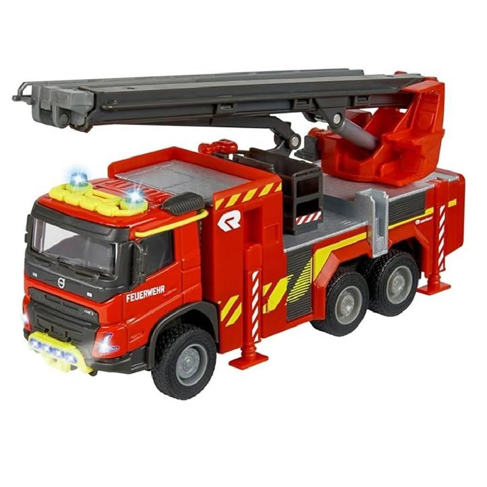Majorette Volvo FMX Truck Fire Game, 213713000 - Red