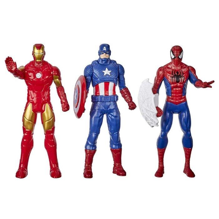 Marvel 6" Basic 3 Pack Figures, F1394 - Multicolor