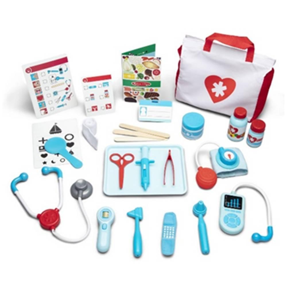 Melissa & Doug 25 Pieces Get Well Doctor’s Kit Play Set Toy, 8569