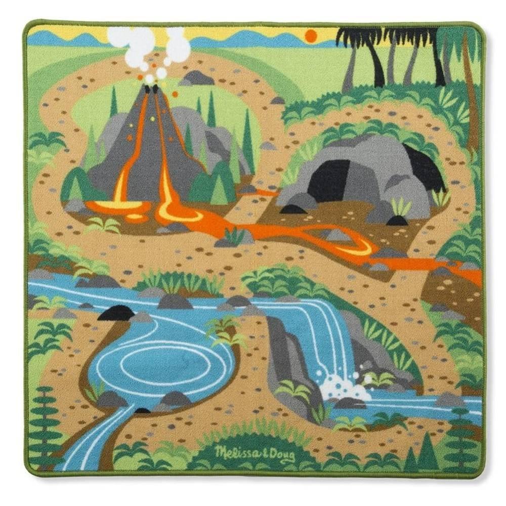 Melissa & Doug Prehistoric Dinosaur Rug, 9427 - Multicolor