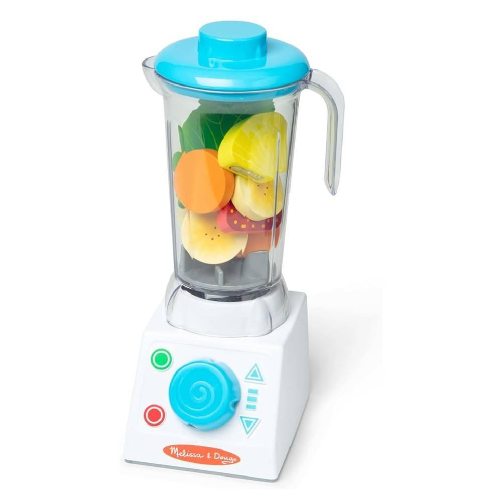 Melissa & Doug Smoothie Maker Blender Set Game, 9841- Blue
