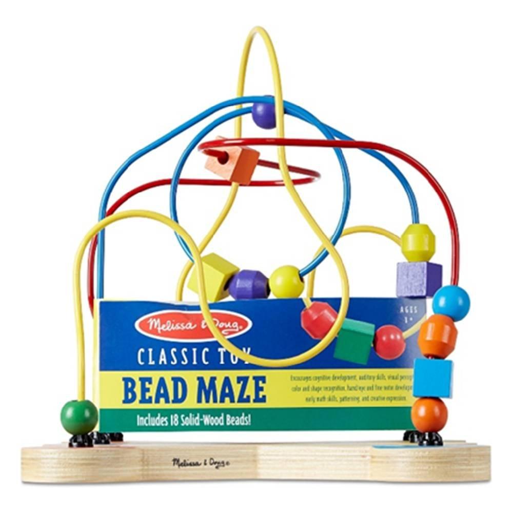 Melissa & Doug Bead Maze Game, 2281 - Multicolor