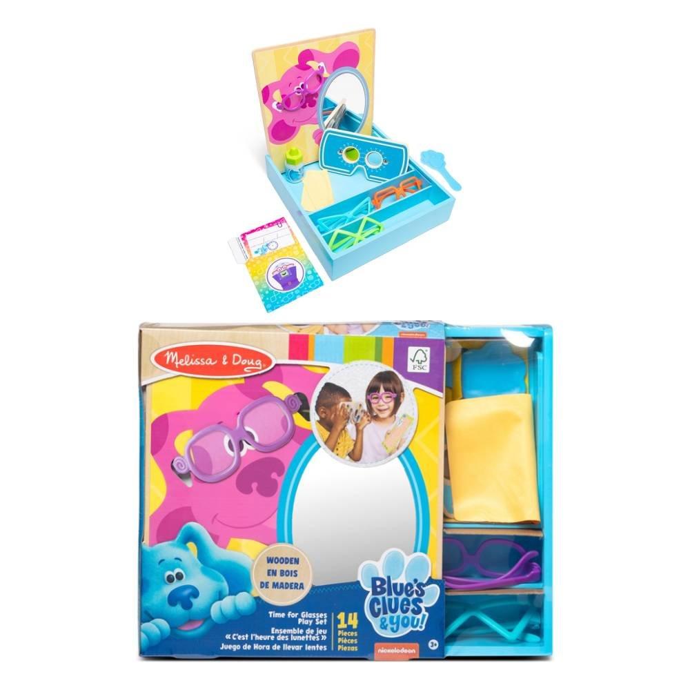 Melissa & Doug Blue’s Clues & You! eye doctor play set, 33045 – Multicolor