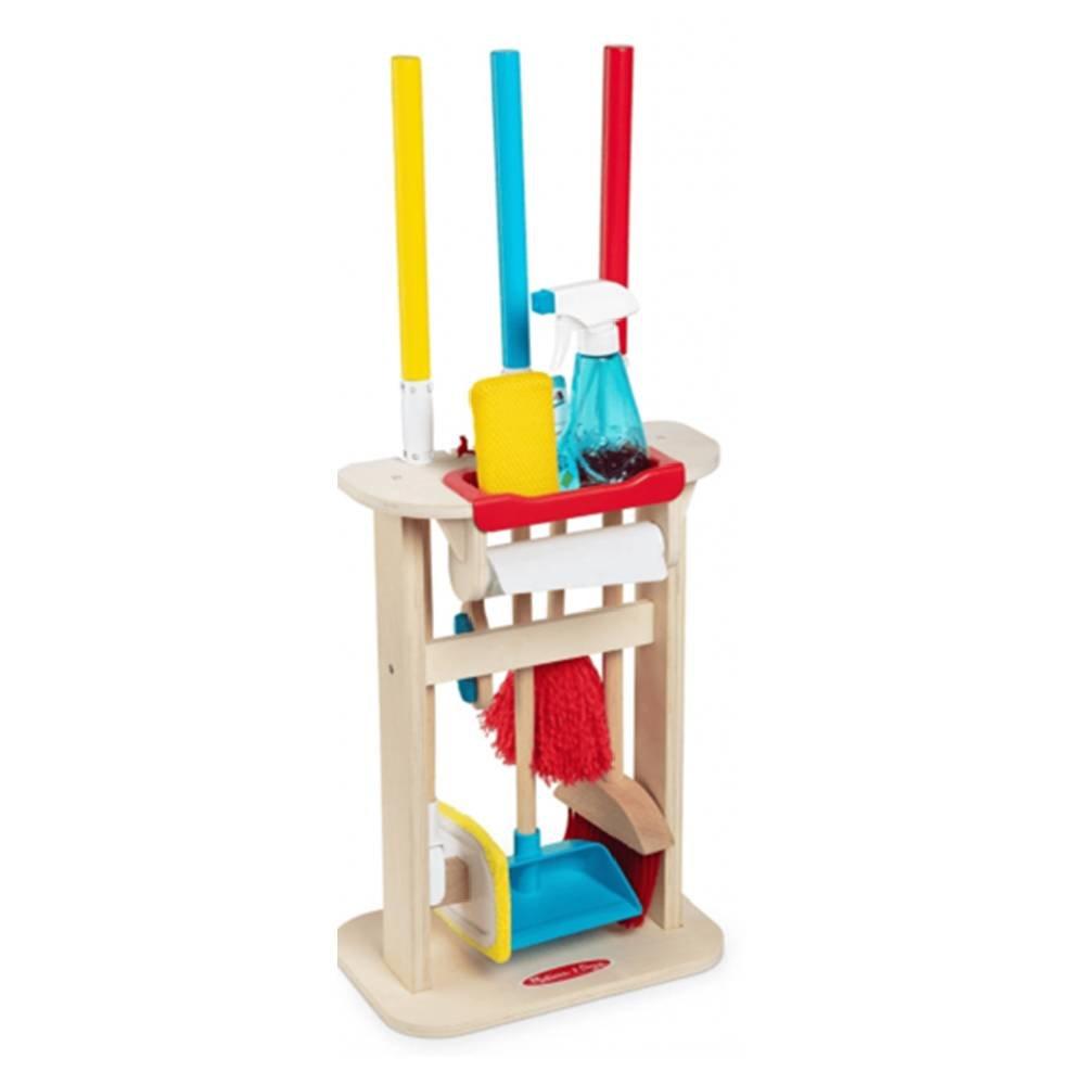 Melissa & Doug Deluxe Cleaning Play Set, 30606 - Multicolor