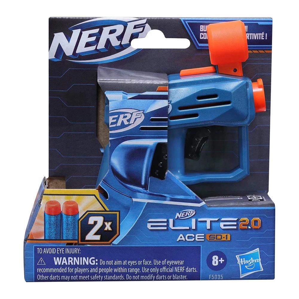 Nerf Elite 2.0 Ace SD-1 Blaster, F5035 - Multicolored