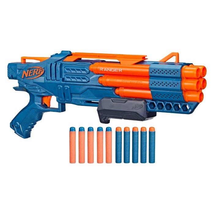 Nerf Elite 2.0 Ranger PD 5 Blaster, F4186 - Blue/Orange