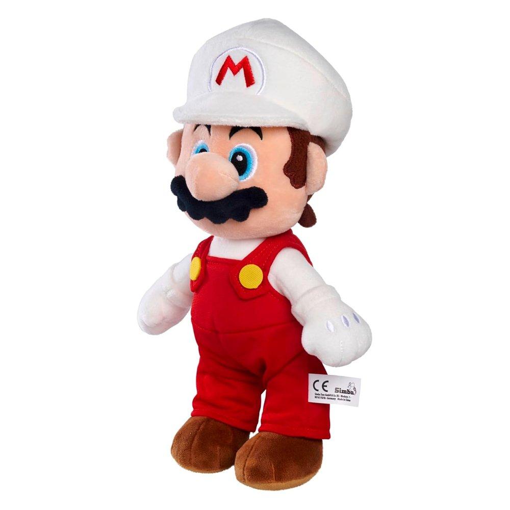 Simba  Super Mario Fireman Plush Figure, 30cm, 109231535 – Multicolor