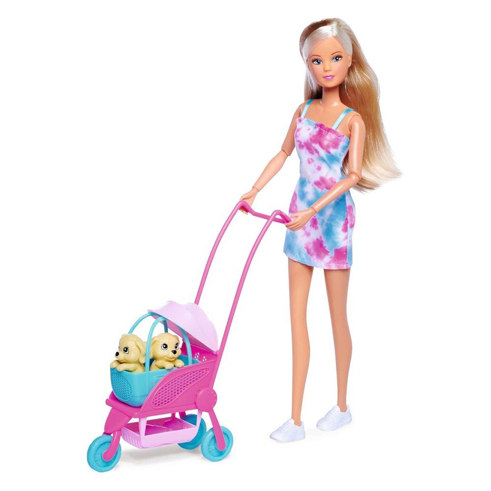 Steffi Love Dog Buggy Doll, 105733630 – Multicolored
