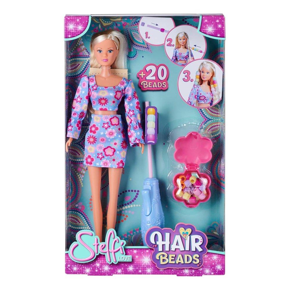 Steffi Love Hair Beads Doll, 105733652 – Multicolored