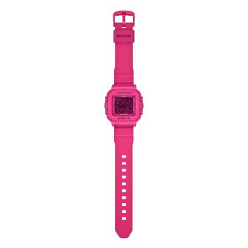 Casio Ladies Digital 36MM Watch, BGD-10K-4DR - Phuchsia