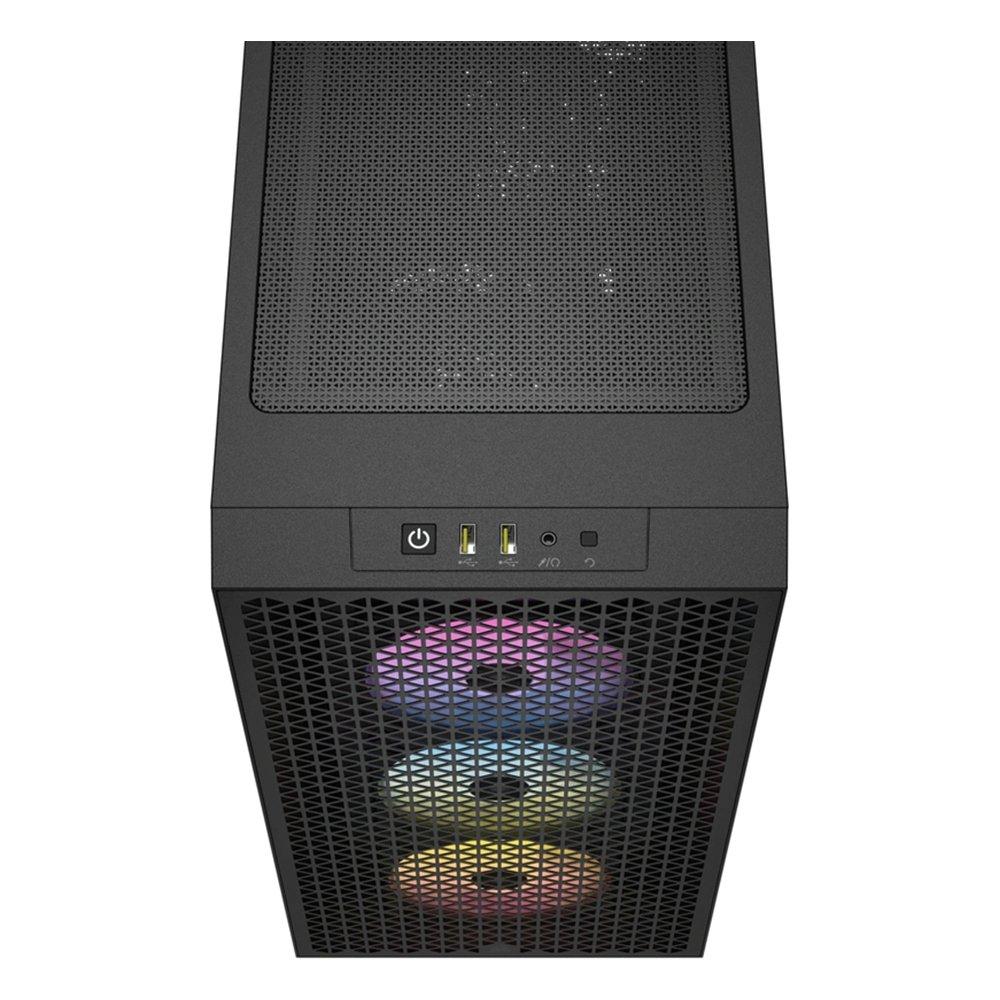 Corsair Gaming Desktop, Intel Core i5, 16GB RAM, 1TB SSD, Nvidia GeForce RTX 3050, Windows 11 Pro, S16881 - Black