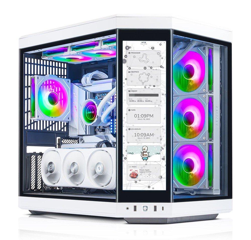 Corsair Gaming Desktop, Intel Core i7, 32GB RAM, 1TB SSD, ROG Strix RTX 4070, Windows 11 Pro, S17065 – Panda