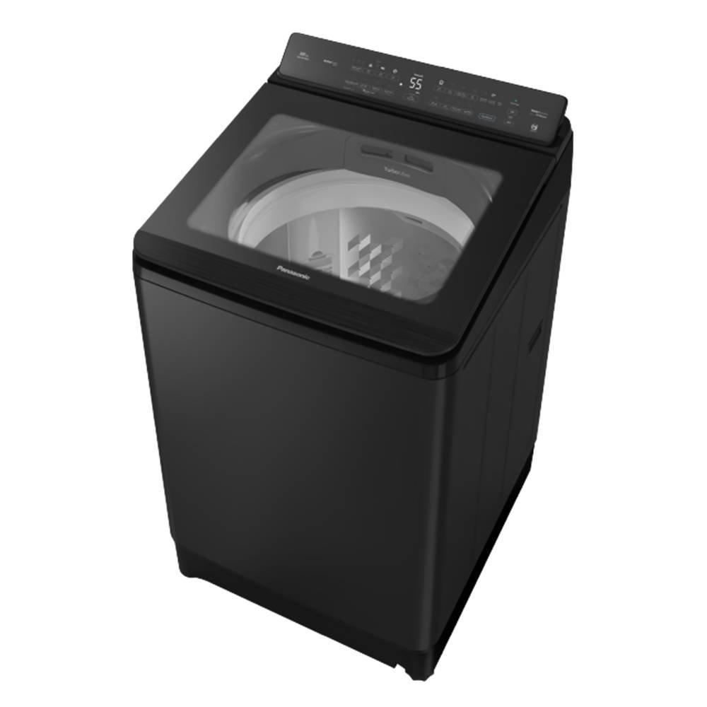 Panasonic Top Load Washer, 18KG Capacity, NA-FD18X3BKW - Dark Black