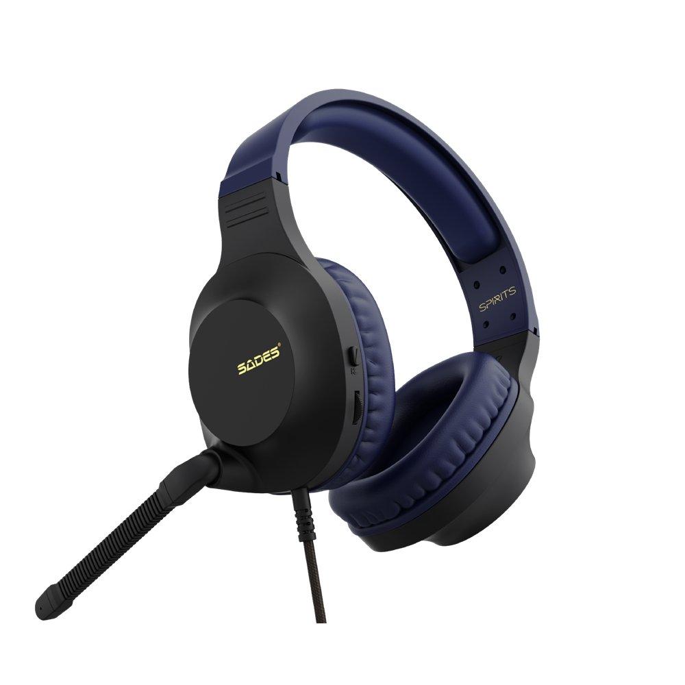 Sades Spirits Wired Gaming Headset - Gold