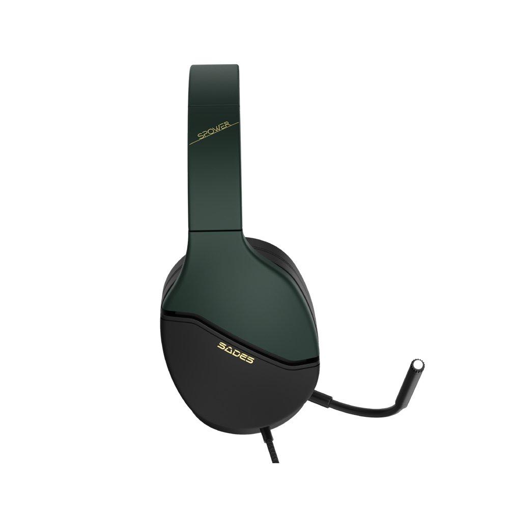 Sades Spower SA-725 Wired Gaming Headset – Gold