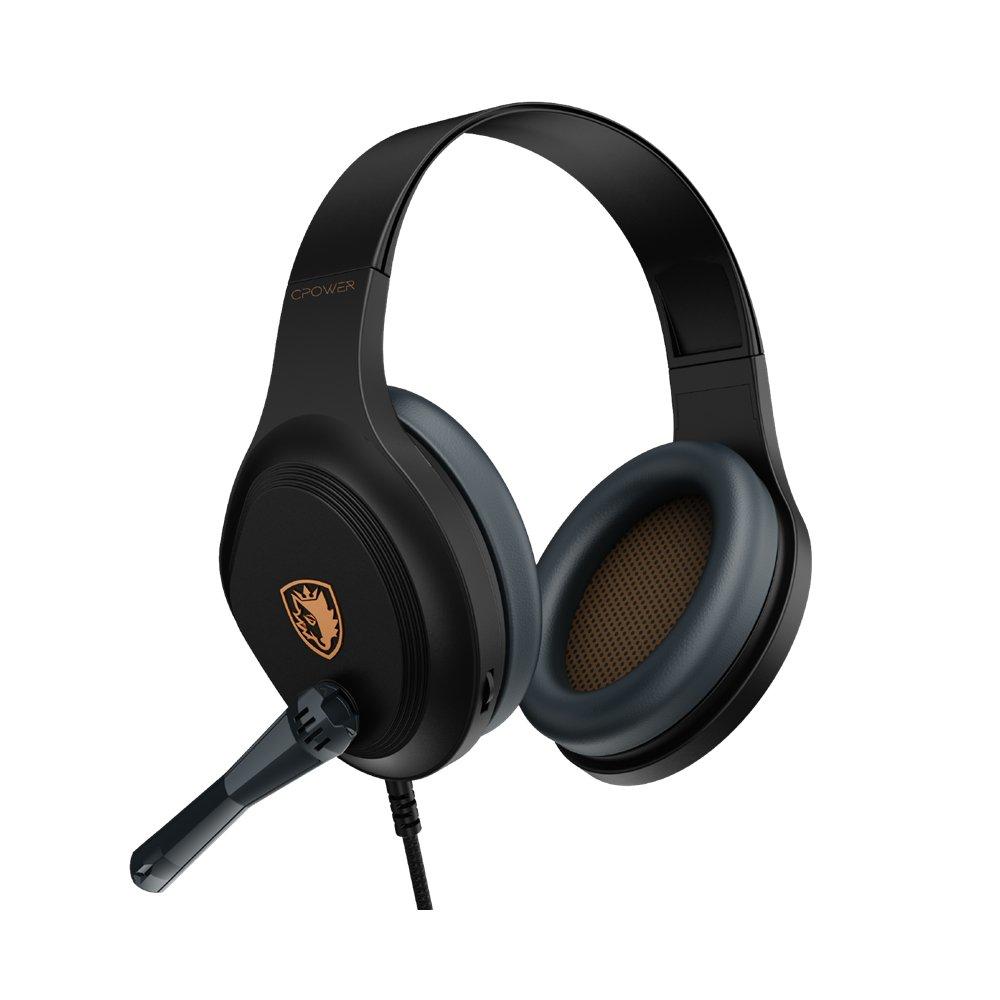 Sades Cpower SA-716 Wired Gaming Headset – Gold
