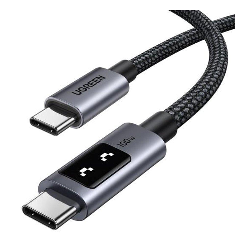 Ugreen USB-C to USB-C 2m Charging Cable, L509 – Grey