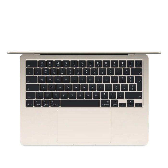 Apple MacBook Air (2025), 15.3-inch, M4 chip, 16GB RAM, 256GB SSD, MW1J3AB/A - Starlight