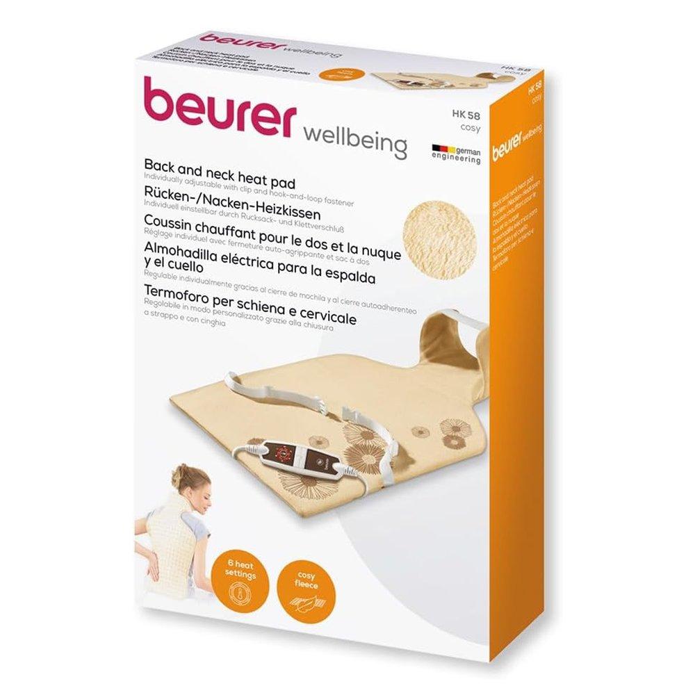 Beurer HK 58 Back & Neck Heating Pad – Beige