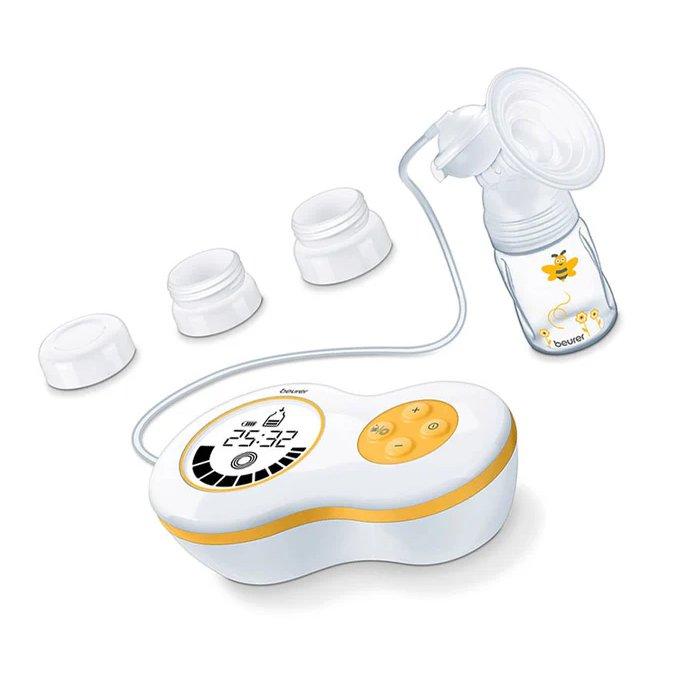 Beurer BY 40 Electric Breast Pump - Yellow/White