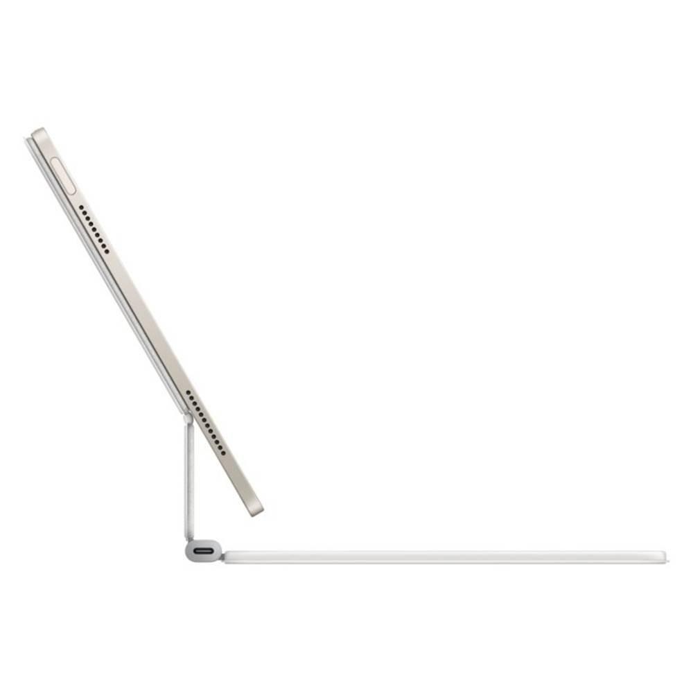 لوحة مفاتيح ماجيك باللغة الإنجليزية و العربية لجهاز آيباد اير من آبل قياس 11 بوصة ام 3، MDFV4AB/A - أبيض